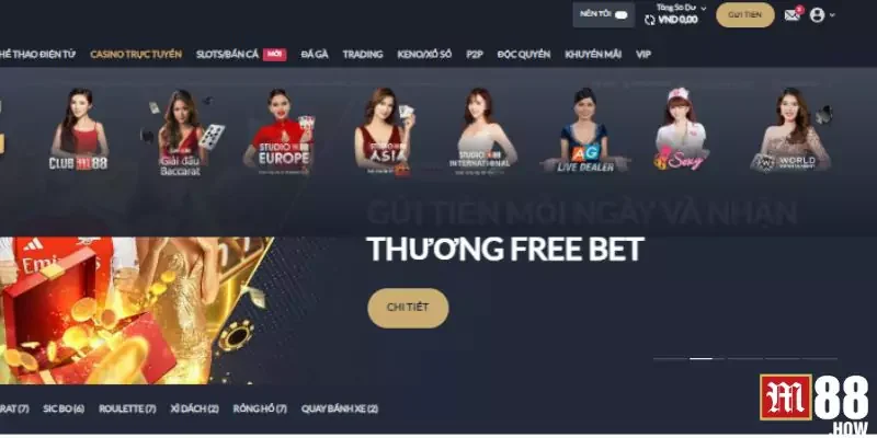 Casino Trực Tuyến M88 - Sân Chơi Dành Cho Giới Thượng Lưu 6 Khám phá thiên đường giải trí tại sảnh casino trực tuyến