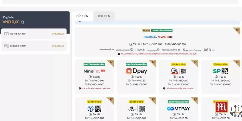 Điều Khoản & Điều Kiện Người Chơi M88 Cần Nắm Rõ 2 Chính sách M88 về giao dịch rút nạp tiền