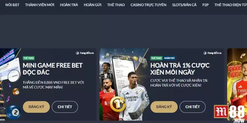 M88 Best - Đẳng Cấp Sân Chơi Cá Cược Số 1 Việt Nam 3 Thiên đường giải trí đẳng cấp tại M88