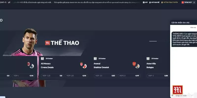 M88.vin Pro - Điểm đến lý tưởng của dân chơi cá cược 3 M88 luôn chăm sóc khách hàng tận tình, chuyên nghiệp