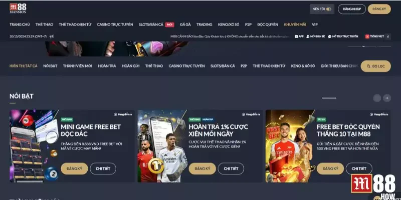 Tạo Tài Khoản Cá Cược Trên M88 - Trải Nghiệm Thiên Đường Giải Trí 5 tao tai khoan ca cuoc tren m88 nhanh 670f3b9294a40