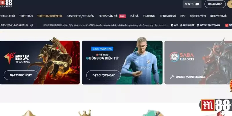 Thể thao điện tử M88 - Sân chơi Esports sôi động, cuồng nhiệt 3 Mẹo chơi thể thao điện tử M88 dễ thắng