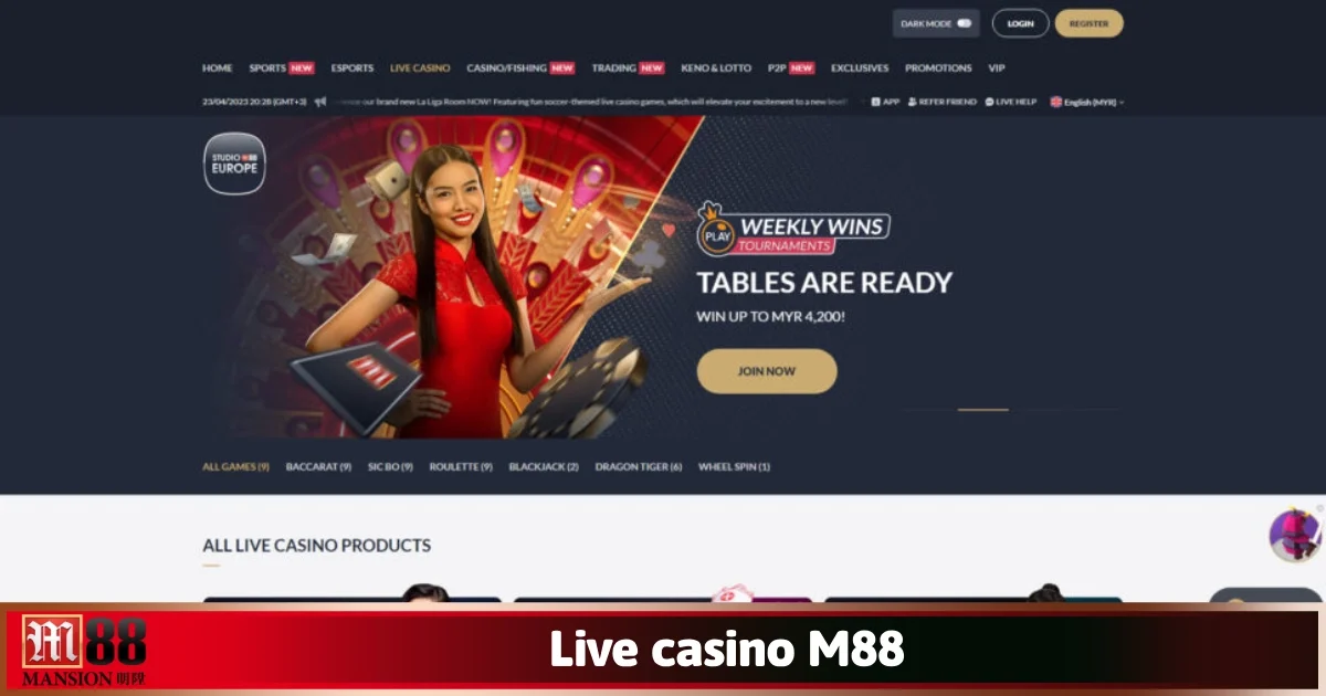 Điểm nổi bật của sảnh casino m88 chính là có giấy chứng nhận từ tổ chức Isle of Man ORGA