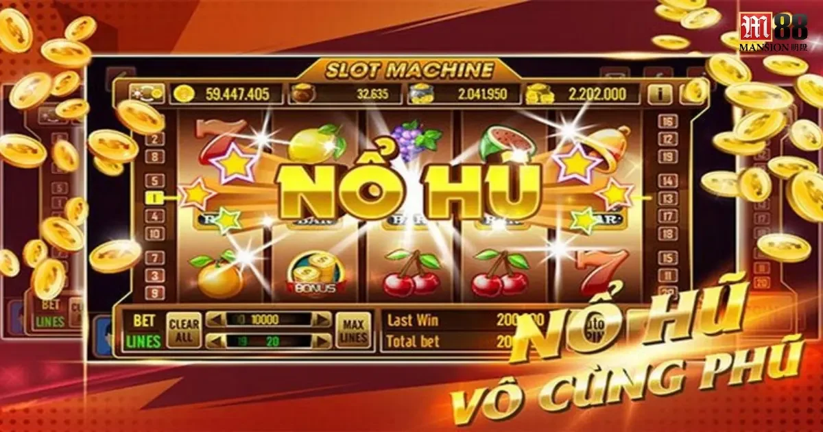 Slot Game Nổ Hũ M88 – Quay Dễ, Nổ Lớn, Rút Tiền Siêu Nhanh 3 Vòng Quay May Mắn là một trò chơi độc đáo, nơi người chơi không chỉ dựa vào may mắn